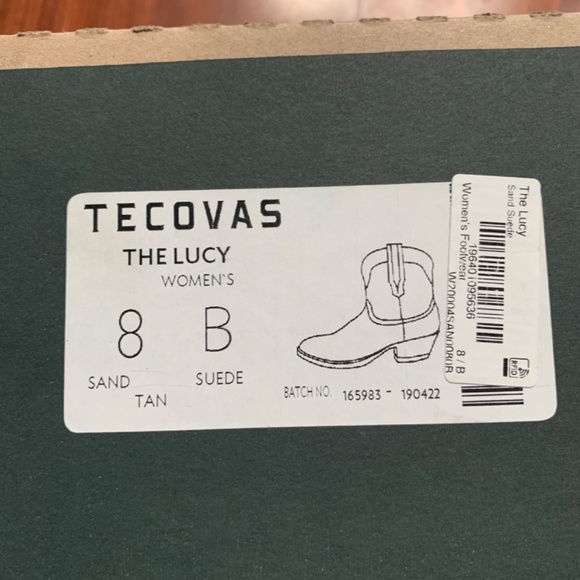 Tecovas Tan Ankle Boots - Picture 6 of 7